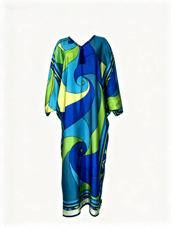 Azure Tide Kaftan